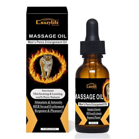 Aidaimz Erotic Massage Essential Oil Male Enhancing Oil Increase