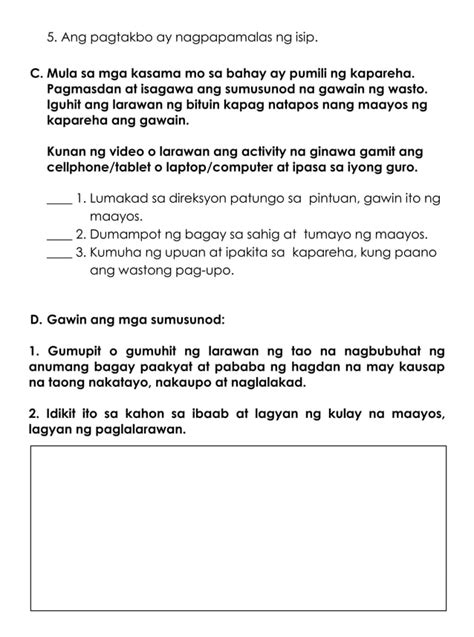 Galaw Ng Katawan PDF