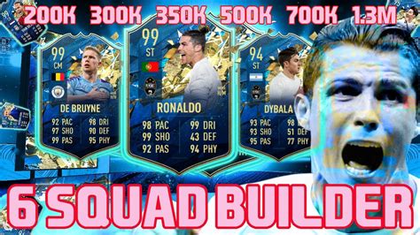 Fifa Squad Builder K K K K K M Squad Builder Youtube