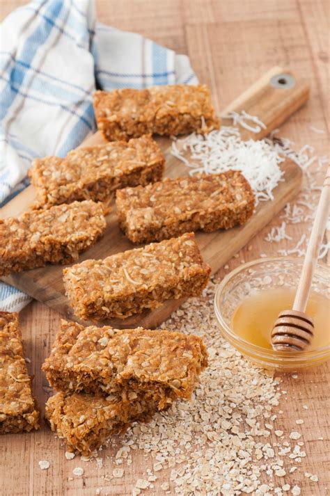 Honey Coconut Oat Homemade Granola Bars