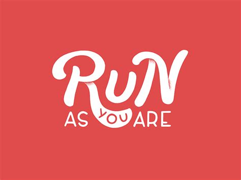 Run As You Are by Mélanie Ramamon on Dribbble