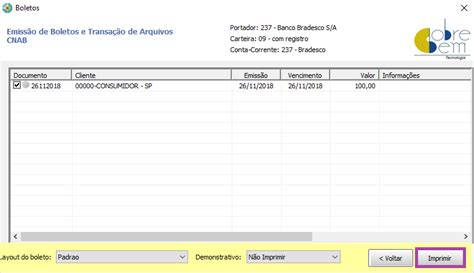 E898 Geração de boleto e arquivo de remessa Base de Conhecimento ERP