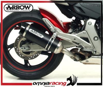 Arrow Exhaust Thunder Slip On Dark Aluminum Approved For Honda