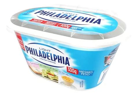 Queijo Cream Cheese Light Philadelphia 300g MercadoLivre