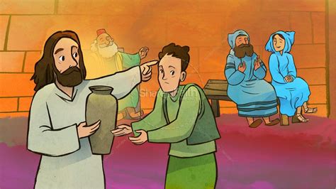 ShareFaith Media » Jesus Turns Water Into Wine Kids Bible Story ...