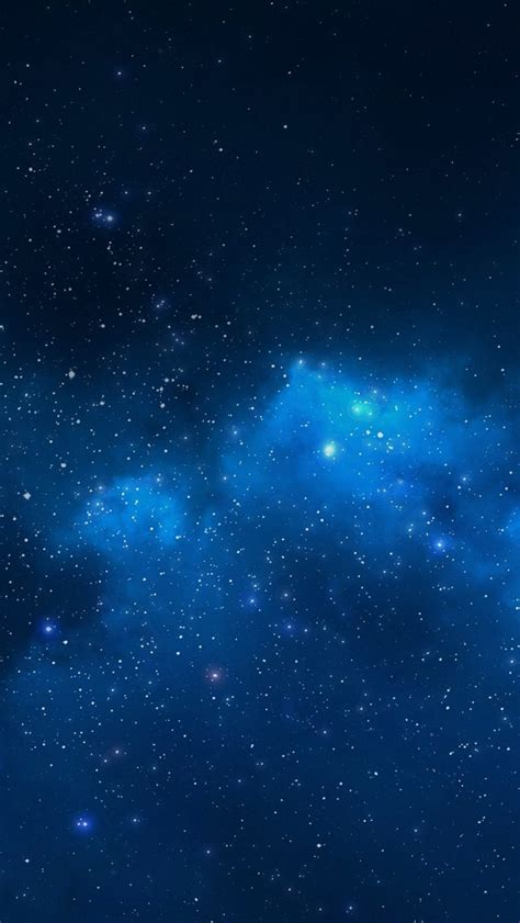 noche estrellada fondo de pantalla para iphone cielo azul atmósfera