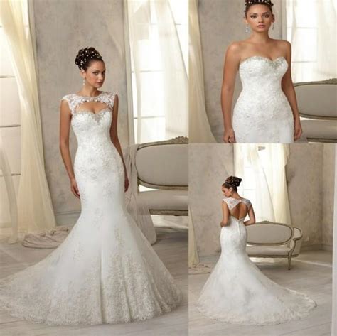 2014 New Arrival Sexy Sweetheart Strapless Mermaid Wedding Dresses Applique Beaded Bridal Gown