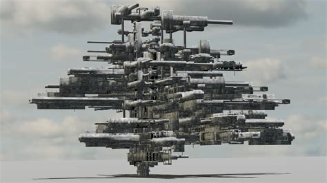 ArtStation - Space station 3D model | Resources