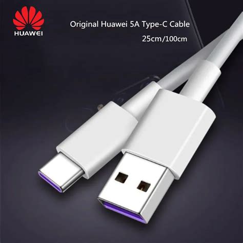 Huawei Supercharge Usb Type C Data Cable Original A Fast Quick For P