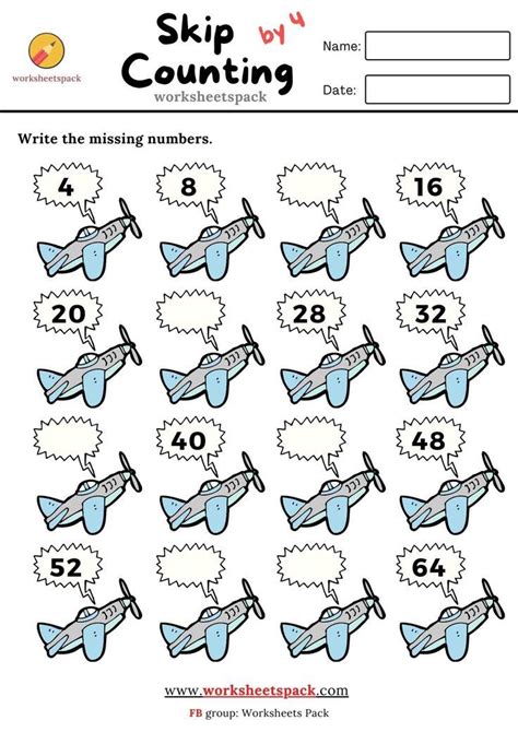 Skip Counting Activities Free Worksheets Skip Counting Activities