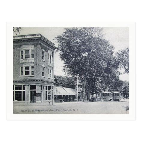 Main St, East Orange, NJ Vintage Postcard | Zazzle.com