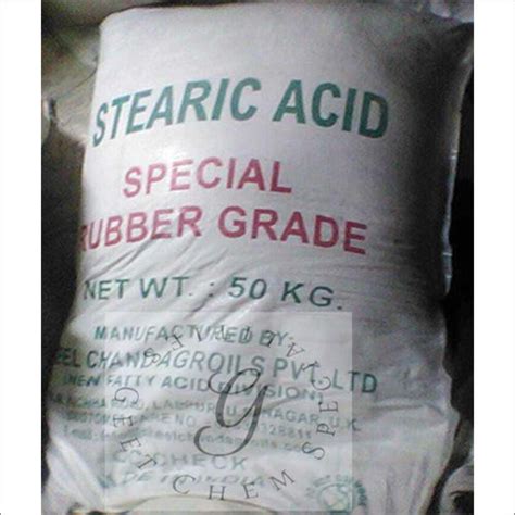 Stearic Acid Application Rubber Industry At Best Price In Valsad