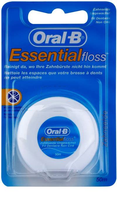 Oral B Essential Floss Fil Dentaire Non Cir Notino Fr