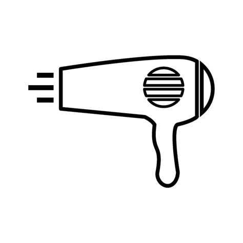 Hair Dryer Icon Vector Design Template 40253809 Vector Art At Vecteezy