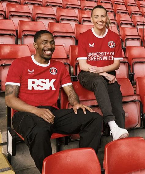 Charlton Athletic Castore Home Kit Unveiled The Kitman