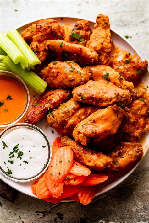 Mango Habanero Hot Chicken Wings Easy Weeknight Recipes