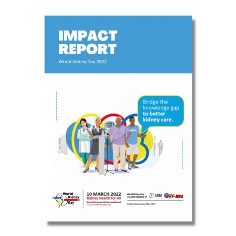 2022 Impact Report World Kidney Day 2025