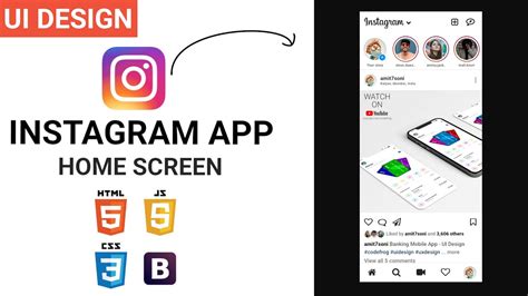 Instagram Home Screen Template