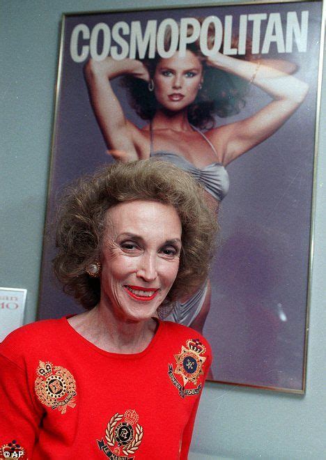 Media Icon Former Cosmopolitan Editor Helen Gurley Brown Pictured At