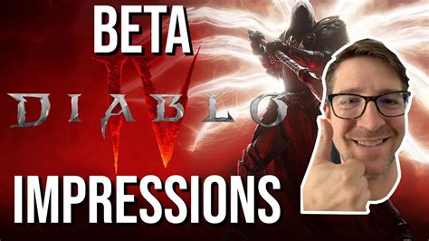 Best Diablo Yet Diablo Iv Server Slam Beta Impression Youtube