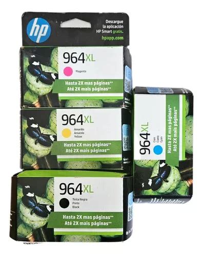 Pack Tintas Hp 964 Xl Cuotas sin interés