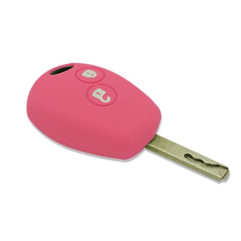 Coque Silicone Clé Voiture Rose Norauto