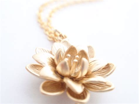 Flower 14K Gold Filled Necklacesimple Everyday By Siemprejewelry 25