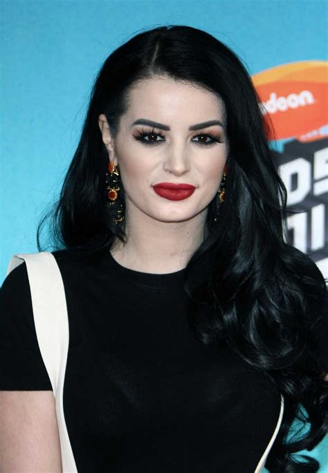 Saraya-Jade Bevis Attends 2019 Kids Choice Awards at Galen Center in LA