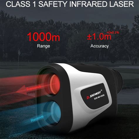 Sndway Laser Rangefinder Distance Meter Telescope Professional Golf