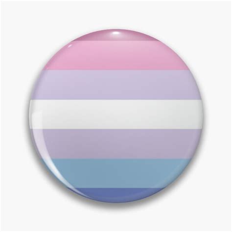 Bigender Pride Flag Pin For Sale By Calchamomile Redbubble