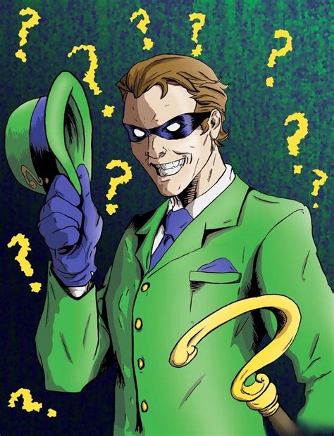 The Riddler Gotham Villains Riddler Joker Comic