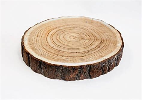 Large Christmas Rustic Wooden Slice Cm Cm Wood Log Slab Cake