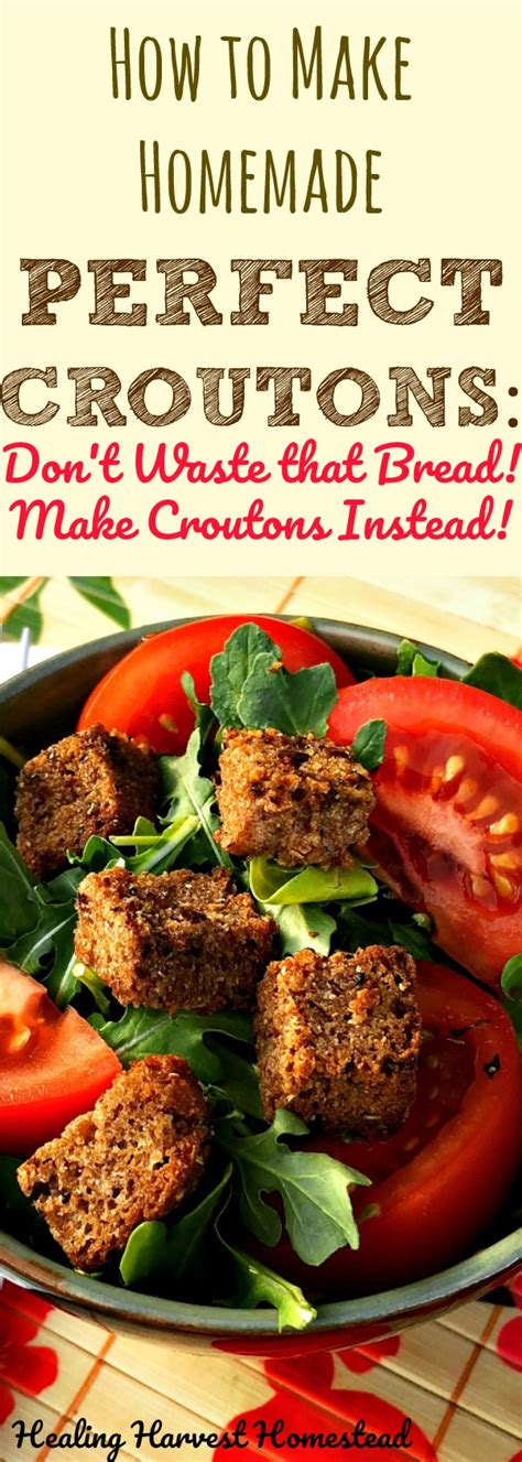 How To Make The Best Croutons Have A Homemade Bread Fail Heres