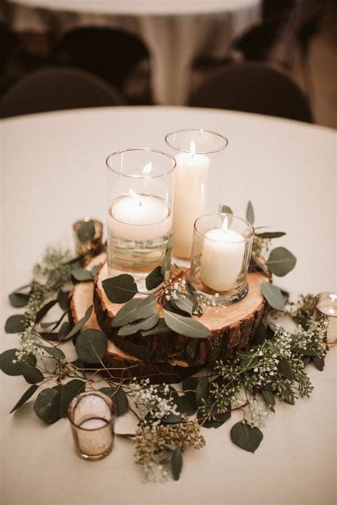 20 Simple and Chic Candle Centerpieces