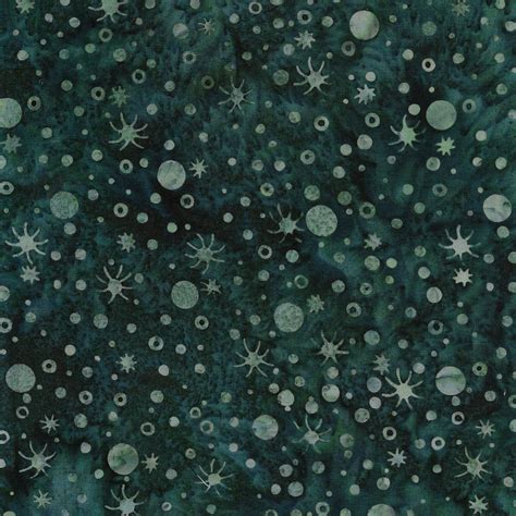 Island Batik Ib Dark Lagoon Dots And Stars Wondrous