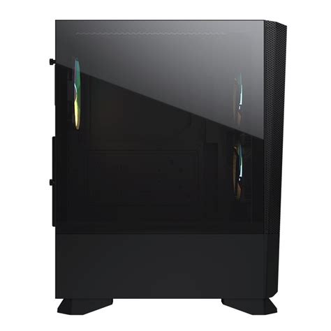 Cougar Mx Mesh Rgb Tempered Glass Mid Tower Atx Case Black Cgr