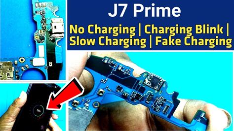 Samsung Galaxy J7 Prime Charging Problem J7 Charging Blink Slow