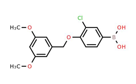 CAS 849062 24 4 3 Chloro 4 3 5 Dimethoxybenzyloxy Phenylboronic