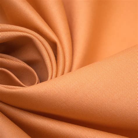 Light Cotton Gabardine Apricot Sample Gala Fabrics