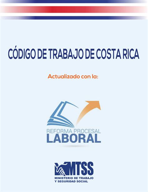 Codigo De Trabajo Con La Reforma Procesal Laboral 2018 Versión Digital