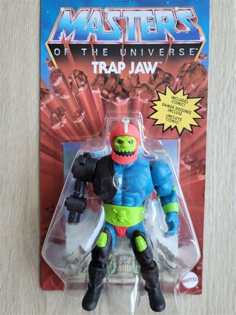 Masters Of The Universe Origins Motu He Man Figur Trap Jaw Trapjaw New