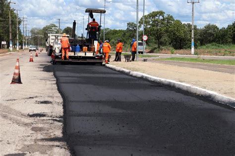 Bairros De Gurupi Receber O Recapeamento Materiais De Maior