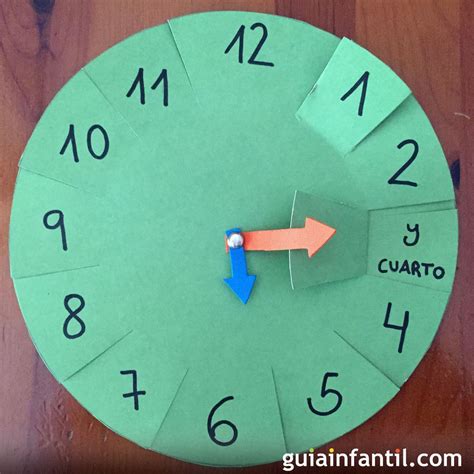 Reloj Casero Facil Simo De Hacer Para Que Los Ni Os Aprendan Las Horas