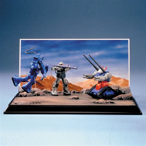 ガンダム情景模型 1250 A ランバ・ラル特攻 Diorama Sets Ramba Rals Suicide Attack