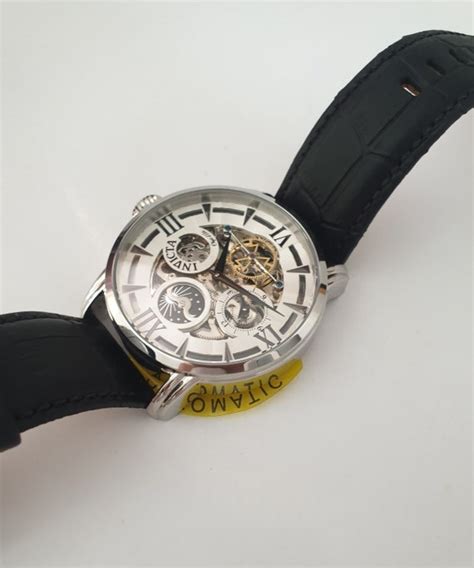 İnvicta Automatic Watch Nos Condition Skeleton Moonph Gem