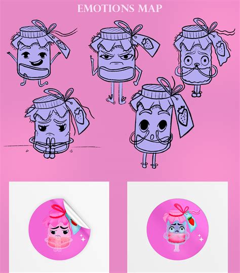 Character Design Jam Jar On Behance