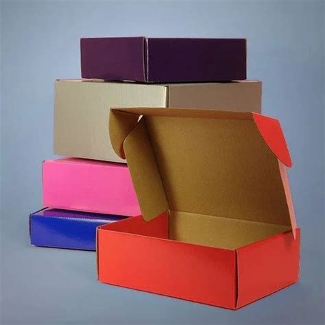 Corrugated Packaging Boxes At Rs 3 50 Piece Printed Corrugated Box In