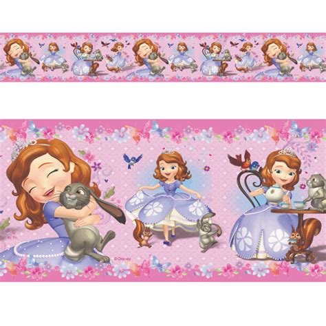 Faixa Decorativa Adesivo Parede Border Infantil Princesas Elo