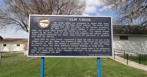 History - Village of Elm Creek