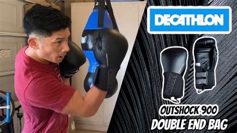 Double End Bag Training Decathlon Outshock 900 Boxing Gloves Youtube